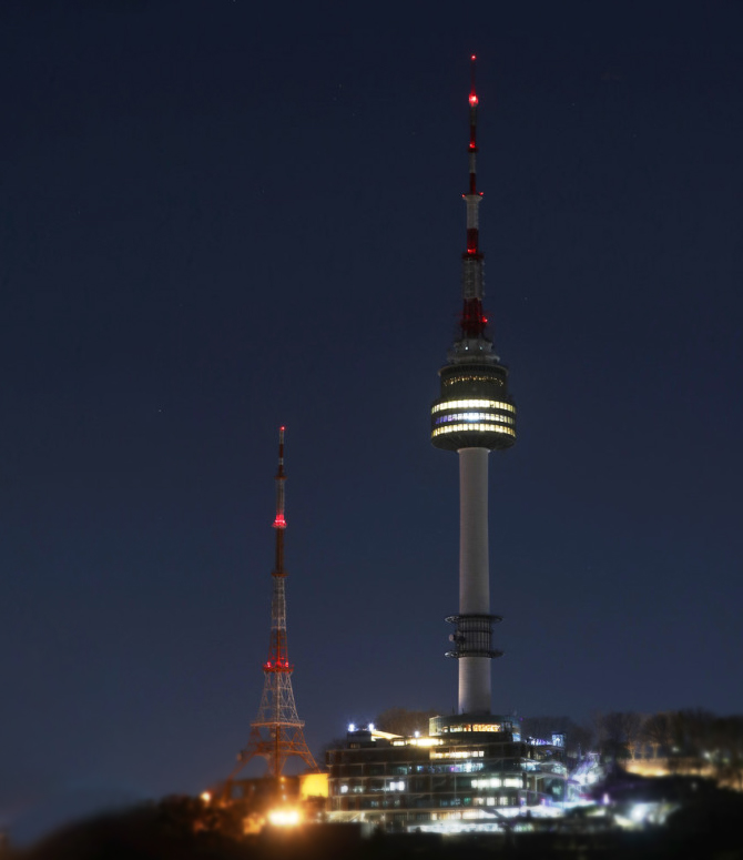 N서울타워 캠페인 EARTH HOUR